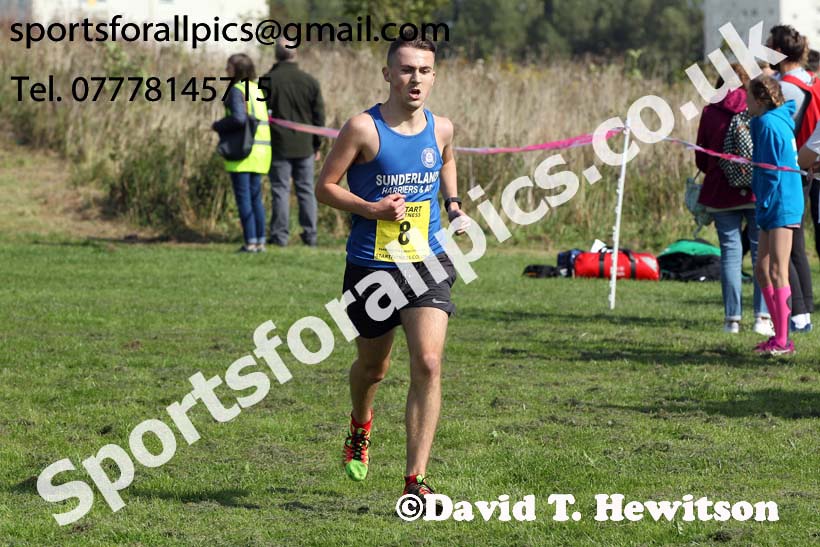 Mens and womens under-17s 2019 Sunderland Harriers Open Cross Country. Photo:  David T. Hewitson/Sports for All Pics